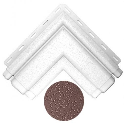 Угол наличника Классик коричневый, 0,28 х 0,28м АЛЬТА-ПРОФИЛЬ