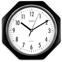 Часы настенные кварцевые ENERGY модель EC-06 восьмиугольные (009306) Часы настенные кварцевые ENERGY модель EC-06 восьмиугольные (009306)