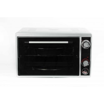 Электродуховка "ЧУДО ПЕКАРЬ" ЭДБ-0122 НОВИНКА! (серебристый металлик, 39 л, терморегулятор)