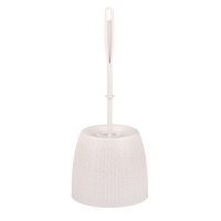 Ёрш с подставкой Вязаное плетение (бежевый) (уп.20) М6886