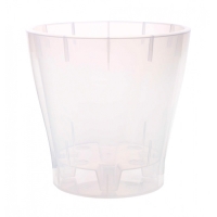 Горшок цветочный для орхидеи "Лея" 5,0л (с автополивом) (прозрачный) (уп.8) М7885 г.Октябрьский