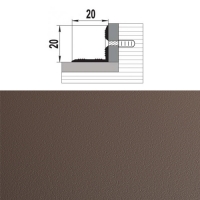 Профиль угловой ПУ 05-1.900.03 шоколад Профиль угловой ПУ 05-1.900.03 шоколад