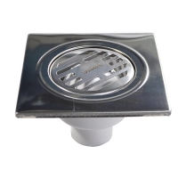 САНАКС - Трап пластиковый 150х150 крышка из нержавейки вертикальный тр00012 САНАКС - Трап пластиковый 150х150 крышка из нержавейки вертикальный тр00012