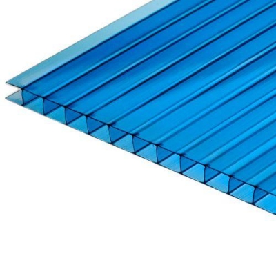 Сотовый поликарбонат ULTRAMARIN 10 мм, Синий 6м