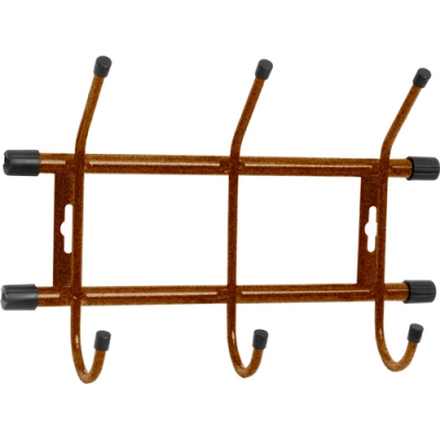 Вешалка настенная 284х188 мм (3 крючка) ВН3