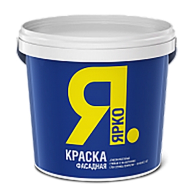 Краска ЯРКО (фасадная ведро 2,5 кг)