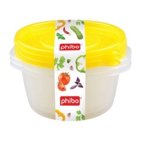 Комплект контейнеров АРТ-ДЕКОР 0,75л (3шт) арт.4311541 Бытпласт