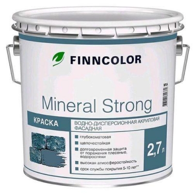 MINERAL STRONG MRА фас.краска 2,7 л. MINERAL STRONG MRА фас.краска 2,7 л.