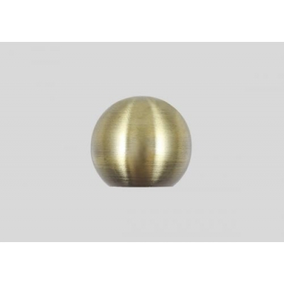 Наконечник d19/16 мм Шар антик-золото (1 шт)
