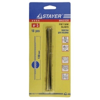 Полотна STAYER MASTER для лобзика, 10шт, №5, 130мм 15321-S-10_z01
