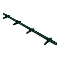 Снегозадержатель трубчатый BORGE 3м, 4 опоры, зеленый мох (RAL6005)