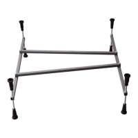 Подставка под эмалированный поддон 90 полукруг