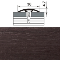 Профиль стыкоперекрывающий ламинированный ЛС 04-2. 900.4077 махагон Профиль стыкоперекрывающий ламинированный ЛС 04-2. 900.4077 махагон