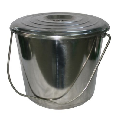 Ведро нерж. 8л. с/кр МН-192/А ИНДИЯ Ведро нерж. 8л. с/кр МН-192/А ИНДИЯ