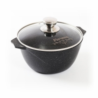 Кастрюля индукционная 4л АП Гранит black Induction Pro,арт. 44802И Кастрюля индукционная 4л АП Гранит black Induction Pro,арт. 44802И