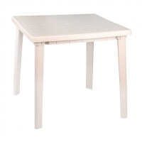 Стол 800х800х740мм квадратный (бежевый) (уп.1) М8154 г.Октябрьский