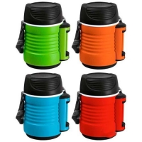 Термос-контейнер пищевой с рем-м, корп PP, объем -1,3 л, колба - нерж ст, серия - BELLO, тм Mallony Термос-контейнер пищевой с рем-м, корп PP, объем -1,3 л, колба - нерж ст, серия - BELLO, тм Mallony