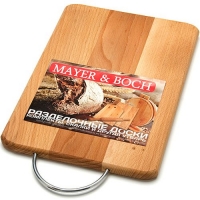 01-5 Доска разделочная прямуг/мал с мет ручкой(х10 "MAYER & BOCH"