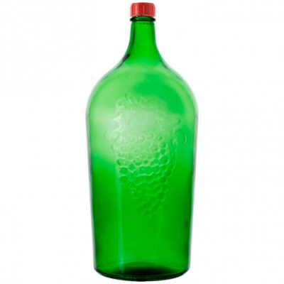 06. Бутыль 7,0л ТО d38 "Виноград" (цв. ЗЕЛЕНЫЙ, уп. 3 шт)