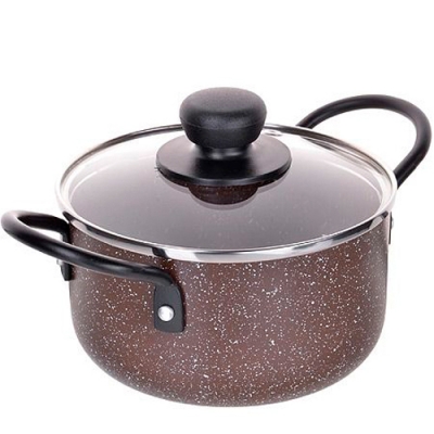 25707 Кастрюля 14см 1л с/кр мрам/кр АП MB (х6) "MAYER & BOCH"