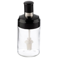 Банка для масла с кисточкой, Vassetto, объем: 240 мл арт.104836