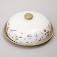 Блюдо для блинов agness "Flower story" 23*10 см 358-2185 Блюдо для блинов agness "Flower story" 23*10 см 358-2185