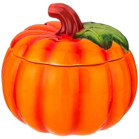 Блюдо для запекания с крышкой "Тыква" 1000 мл. 16*16*14,5 см. коллекция "il raccolto" 490-425