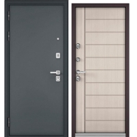 PREMIER MP (Черный муар металлик, МДФ Эмаль каппучино 10BD-1) 2050х860 левая