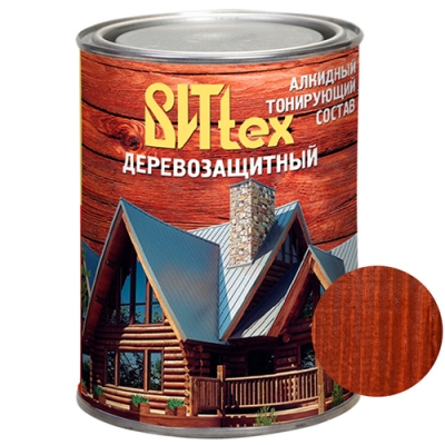 Деревозащитный состав ВИТЭКС color палисандр 0,7 кг. ВИТtex
