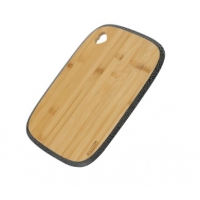 Доска разд. прямоуг. окантовка чёрная с белым 35.5х25х1,2см Linea Bamboo арт.93-BM-8-01.1 (REGENT)