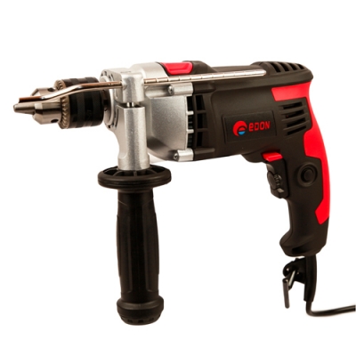 Дрель электрическая ударная Edon DL-1138 (1100Вт;0-3000об/мин; 48000уд/мин;патрон 1,5-13мм) (8459)