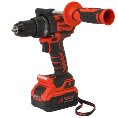 Дрель-шуруповерт PARMA ELECTRON SD 160/5.0-1 (б/щ, 2-скор,160Нм, мет.патрон 9/16", 1АКБ 5Ач, кейс)