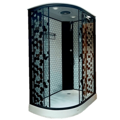 Душевая кабина ДАНА-65 R 120*80*215 правая,низкий поддон СОТЫ (3 места) Душевая кабина ДАНА-65 R 120*80*215 правая,низкий поддон СОТЫ (3 места)