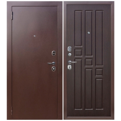 Дверь металлическая Ferroni 8 мм Гарда Венге 860 левая