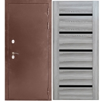 Дверь металлическая с/п П9-К3 ЯСЕНЬ 118Т 870 L Дверь металлическая с/п П9-К3 ЯСЕНЬ 118Т 870 L