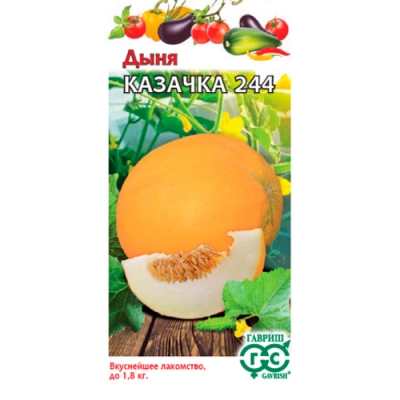 Дыня Казачка 244 0,5 г "Гавриш"