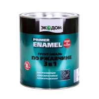 ЭкоДом Грунт-эмаль по ржавчине 3 в1 Зеленый мох RAL 6005 (0,9 кг) (65061) ЭкоДом Грунт-эмаль по ржавчине 3 в1 Зеленый мох RAL 6005 (0,9 кг) (65061)