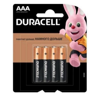 Элемент питания DURACELL BASIC LR03 (CN) BL4