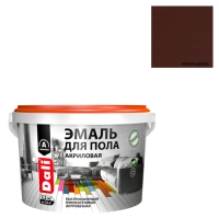 Эмаль для пола акриловая, красное дерево, 2,2 кг "DALI" (65136) Эмаль для пола акриловая, красное дерево, 2,2 кг "DALI" (65136)