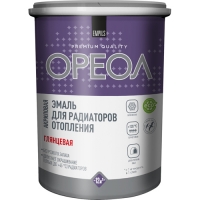Эмаль для радиаторов акриловая глянцевая Ореол 1,1 кг