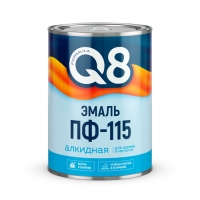 Эмаль ПФ-115 Formula Q8 белый 0,8 кг