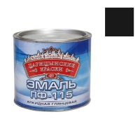 Эмаль ПФ-115 Царицынские краски черная 1,8 кг Эмаль ПФ-115 Царицынские краски черная 1,8 кг