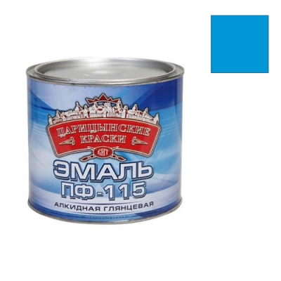 Эмаль ПФ-115 Царицынские краски светло-голубая 1,8 кг