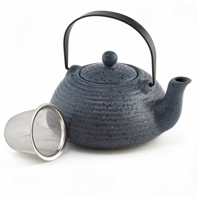 Ф19-022R Заварочный чайник с фильтром : 800мл , серый (24)