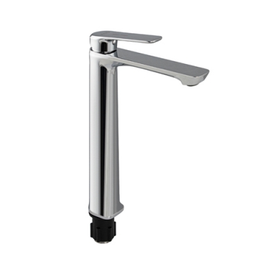 FABIA - Смеситель для раковины, шаровый, литой высокий круглый корпус, цвет ХРОМ. 9744 FABIA FABIA - Смеситель для раковины, шаровый, литой высокий круглый корпус, цвет ХРОМ. 9744 FABIA