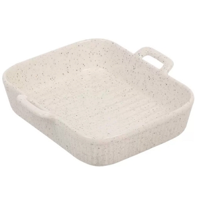 Форма для запекания керамика, 23х22.5х5 см, Белый гранит, Y6-10194/Y4-9206 (462622) Форма для запекания керамика, 23х22.5х5 см, Белый гранит, Y6-10194/Y4-9206 (462622)