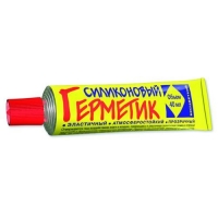 Герметик силиконовый бесцветный, туба 40 мл