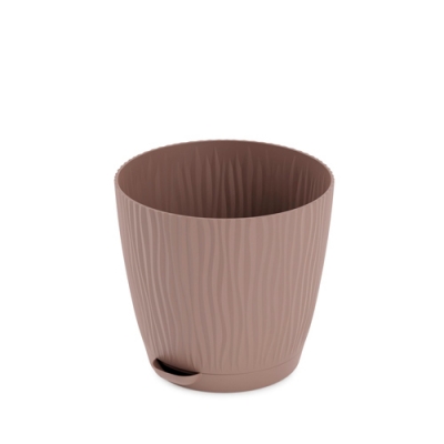 Горшок цветочный "Флис" с прикорневым поливом 0,7л (какао) (уп.24) М8427 г.Октябрьский Горшок цветочный "Флис" с прикорневым поливом 0,7л (какао) (уп.24) М8427 г.Октябрьский