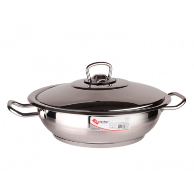 Hascevher Gastro низкая кастрюля 8.5л (32*12/дно d23.5см)/3TTCLK0932001 арт.1.21199999