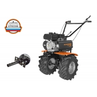 Мотоблок бензиновый Carver МТ-7100W (7,0 л.с, усилен.рама,перед.3/1,рег.руль,фрезы,колеса ЭКСТРИМ)